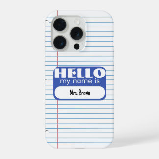 Loose leaf iPhone 15 pro case