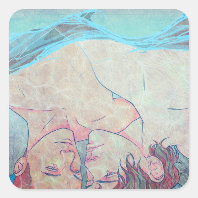 Loose Lips Square Sticker (Front)