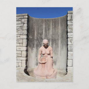 Loose Memorial Park Statue # 41 Postcard