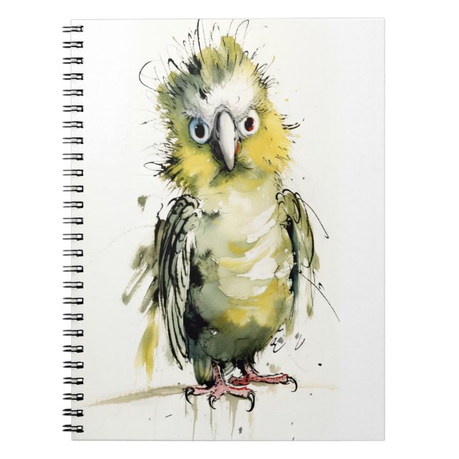 Loose Parrot Notebook (Front)