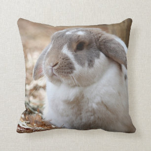 Lop-eared bunny cushion