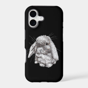 Lop Eared Bunny Rabbit Sketch Mens Womens Children