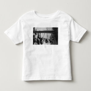Lopez Island, WA - Fishing Boats In Bay Toddler T-Shirt