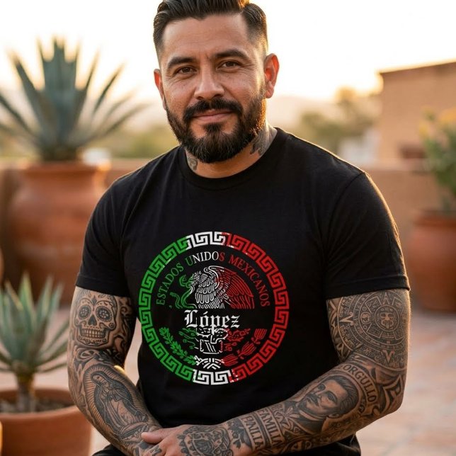 López Last name mexico shirt (López Last name T-shirt
)