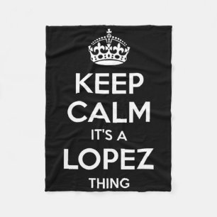Lopez Surname Funny Family Tree Birthday Reunion G Fleece Blanket