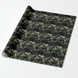 Lophophanes cristatus wrapping paper