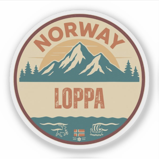 Loppa, Norge Norway (Front)