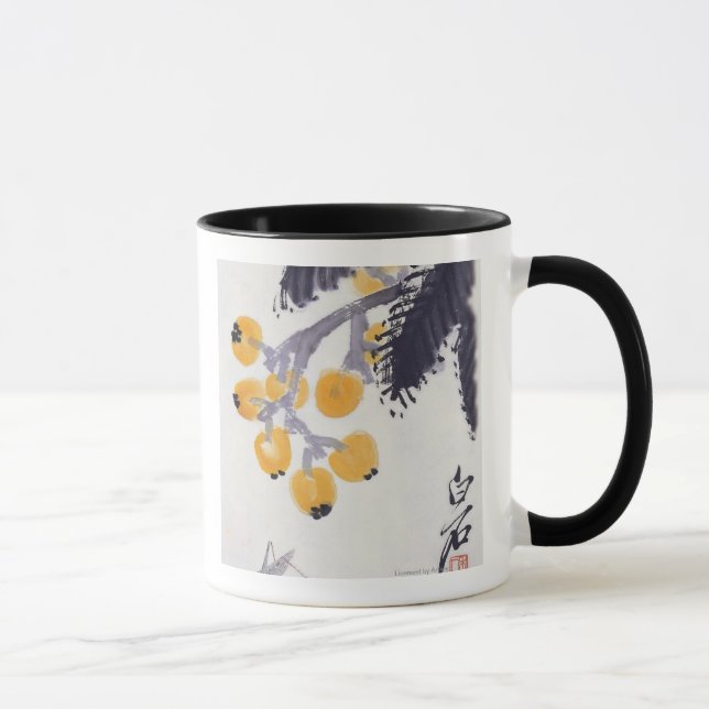 Loquats and a Grasshopper Mug (Right)