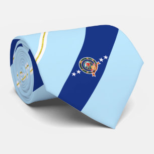 Lorain (Ohio) city flag Neck Tie