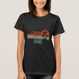Lorain Ohio Funny Usa City Trip Home Roots T-Shirt