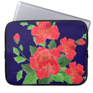 loral Fantasy Neoprene Laptop Sleeve with Pink and