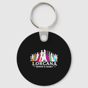 Lorcana Queen's Court  Key Ring