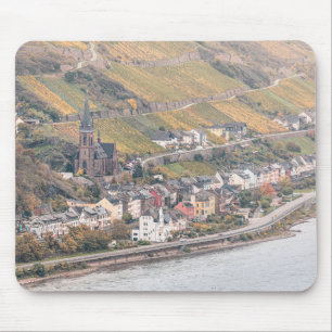 Lorchhausen im Rheingau Card Mouse Pad