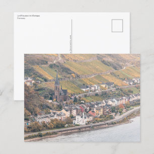 Lorchhausen Rheingau Postcard