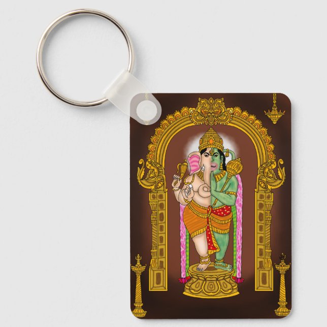 Lord Adhyanta Prabhu Keychain (Front)