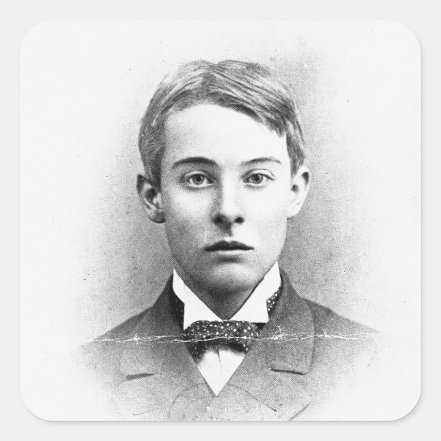 Lord Alfred Douglas Square Sticker (Front)