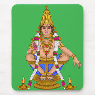 Lord Ayyappan Notebook Mouse Pad