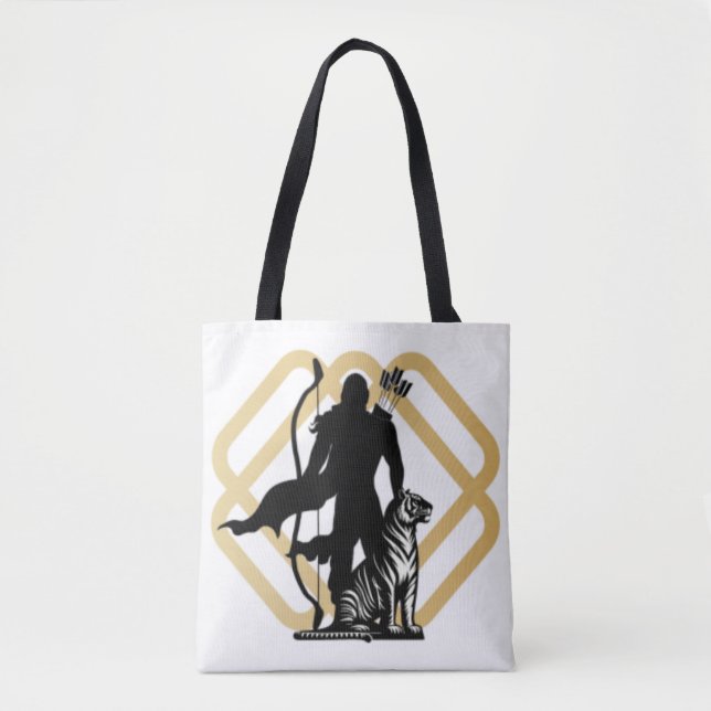 Lord Ayyappan Tote Bag (Front)