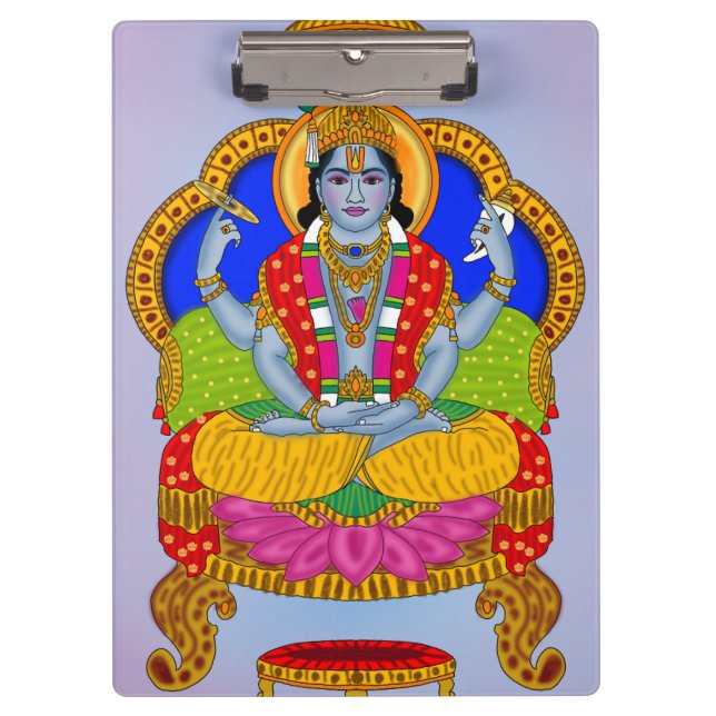 Lord Badrinath Mini Pad Clipboard (Front)
