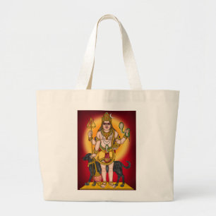 Lord Bhairava Canvas Tote Bag