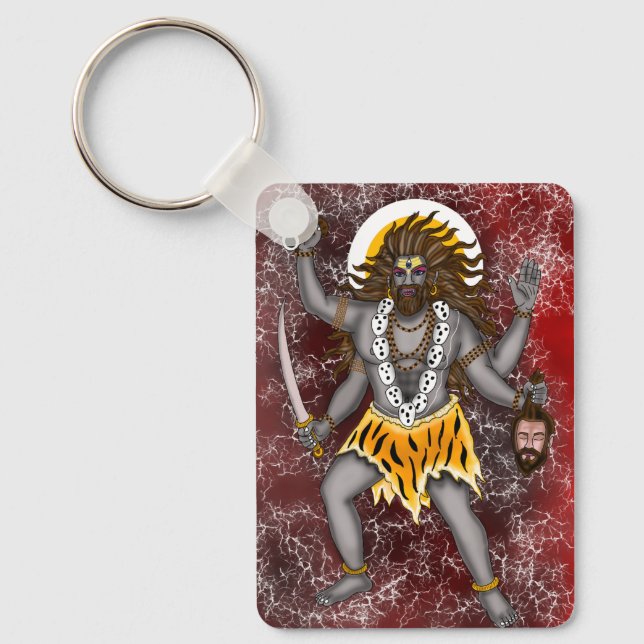 Lord Bhairava Keychain (Front)