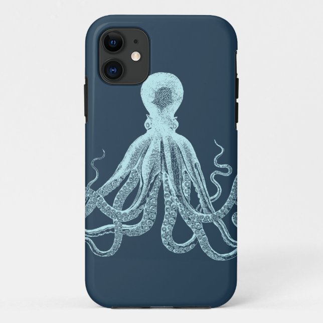 Lord Bodner Octopus Triptych Case-Mate iPhone Case (Back)