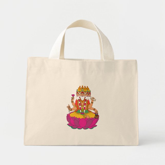 Lord Brahma Tote Bag (Front)
