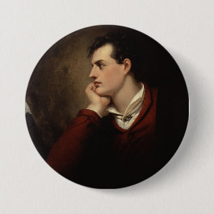 Lord Byron 7.5 Cm Round Badge