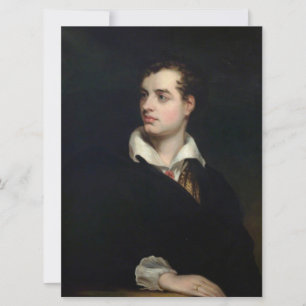 Lord Byron (by Laslett John Pott) Card