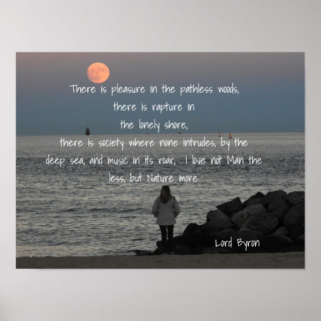 Lord Byron - Quote - Art Print (Front)