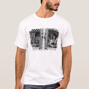 Lord Cromwell presents the bible to Henry VIII T-Shirt