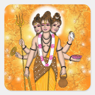 Lord Dattatreya Sticker