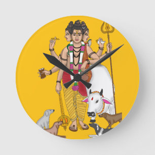 Lord Dattatreya T Round Clock