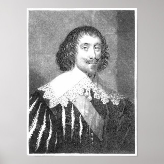 Lord Fairfax  illustration Poster (Front)
