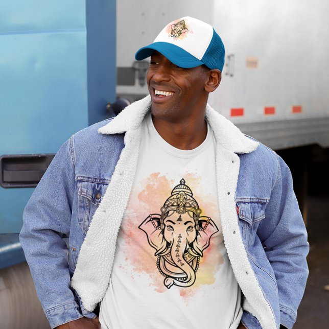 Lord Ganesh, Hindu God of Wealth & Prosperity Tee (Creator Uploaded)