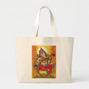 Lord Ganesha Canvas Tote Bag