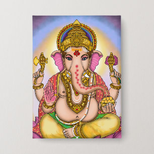 Lord Ganesha Designer Buttons