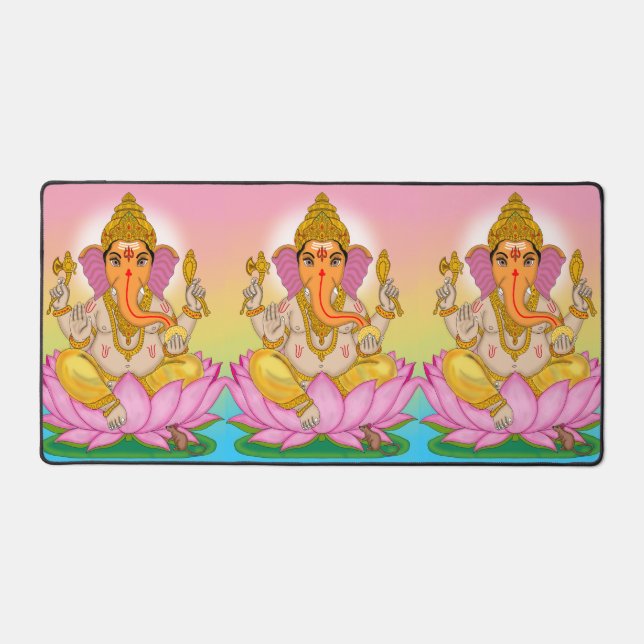 Lord Ganesha Desk Mat  (Front)