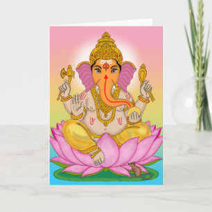 Lord Ganesha Greeting Card
