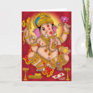 Lord Ganesha Greeting Card