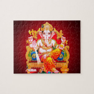 Lord Ganesha Hindu God Puzzle