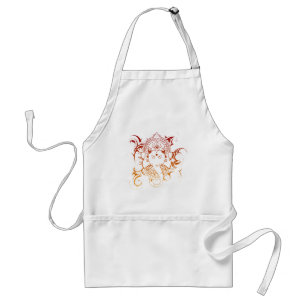 Lord Ganesha India Yoga Meditation Spirituality Standard Apron