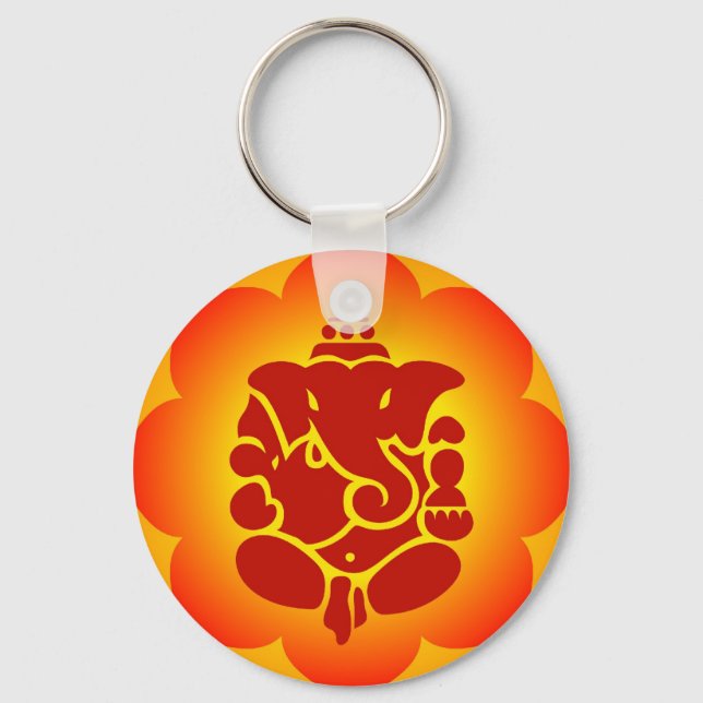 Lord Ganesha Key Ring (Front)