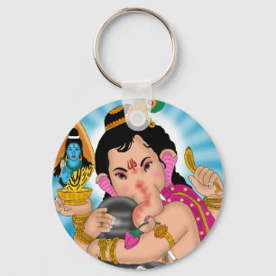 Lord Ganesha Keychain