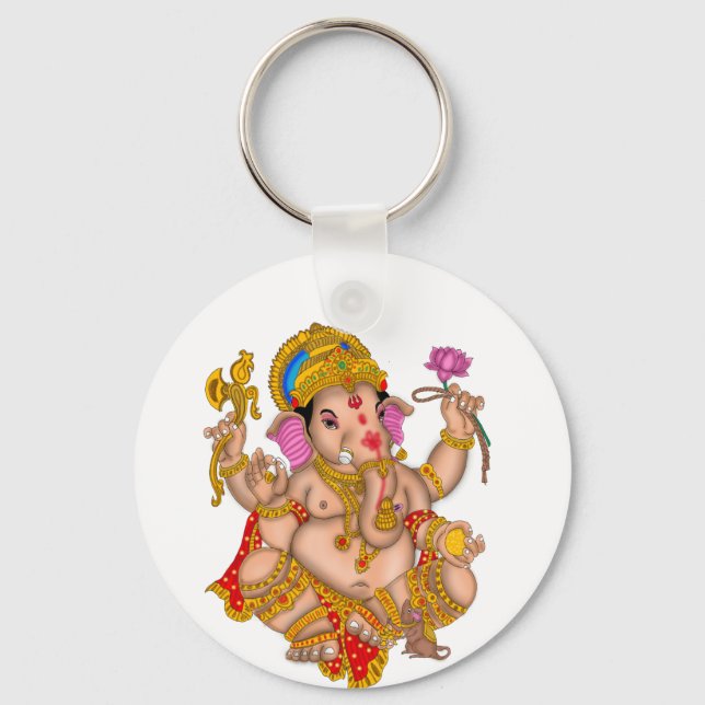 Lord Ganesha Keychain (Front)
