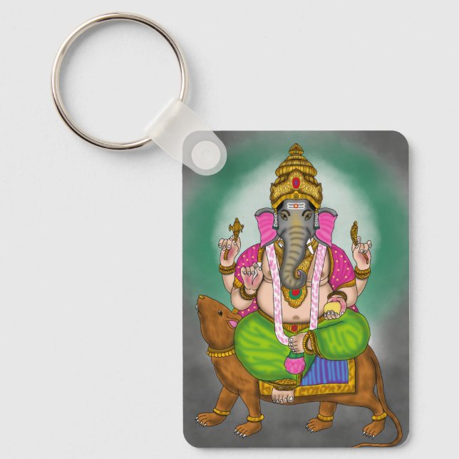 Lord Ganesha Keychain (Front)