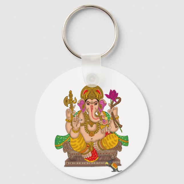 Lord Ganesha Keychain (Front)