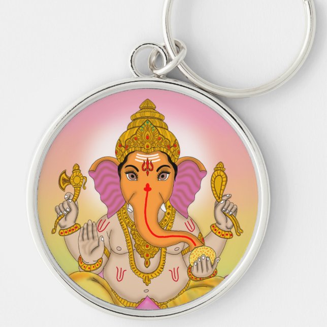 Lord Ganesha Keychain (Front)