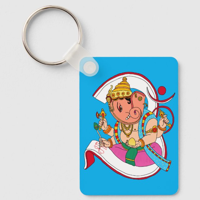 Lord Ganesha Keychain (Front)