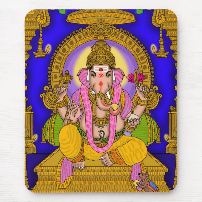 Lord Ganesha Mouse Pad (Front)